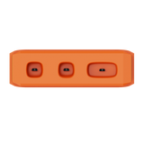 TPOB PLAY-3-PACK – Orange Edition (Clipper, Trimmer & Shaver with 3-Way Stand)