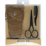 Black Ice Beard & Mustache Grooming Set