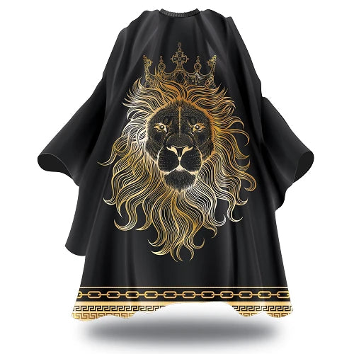 BLACK ICE Barber Cape (Live Like A King)