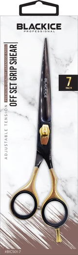 BLACK ICE Stylish Off Set Grip Gold & Black 7