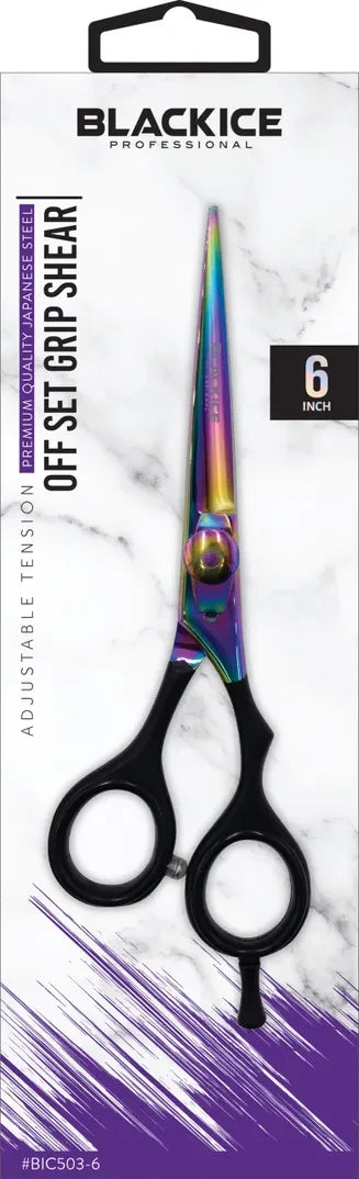 BLACK ICE Stylish Off Set Grip Holo & Black 6