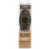 Black Ice Beard Hard Natural Bristle Palm Brush