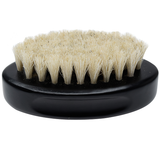 Black Ice Beard Soft Horse Tail Hair Palm Brush