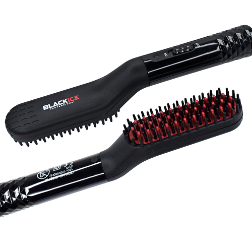 Black Ice Beard Straightening Brush