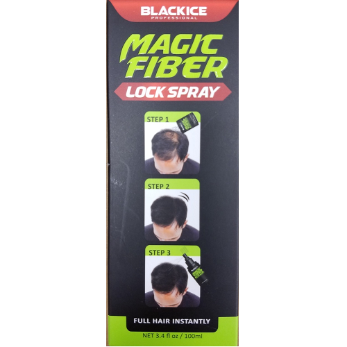Black Ice Fiber Hold Spray