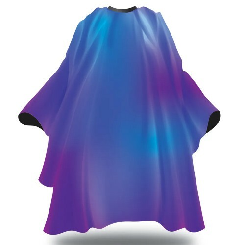 Black Ice Barber Cape (Galaxy)