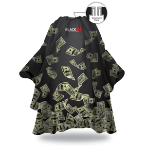 Black Ice Barber Cape (Money Shower)