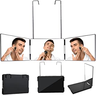 Black Ice Trifold 3-Way LED Mirror