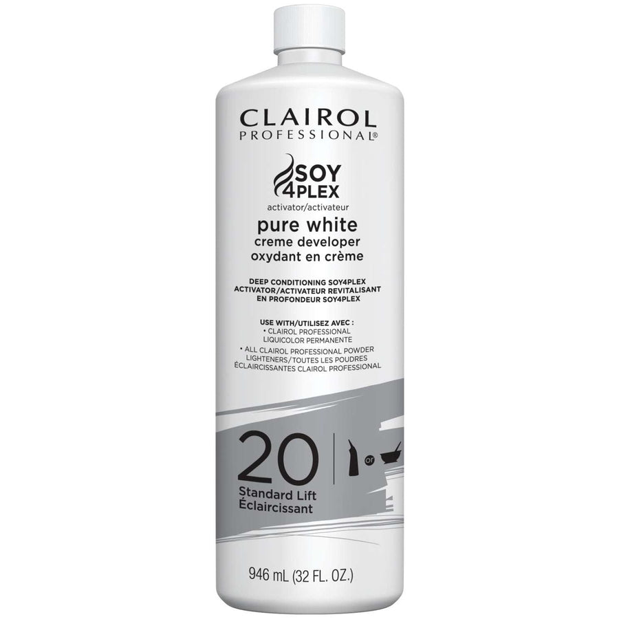 Clairol Pure White 20 Volume Cream Developer 32.0 Fl Oz