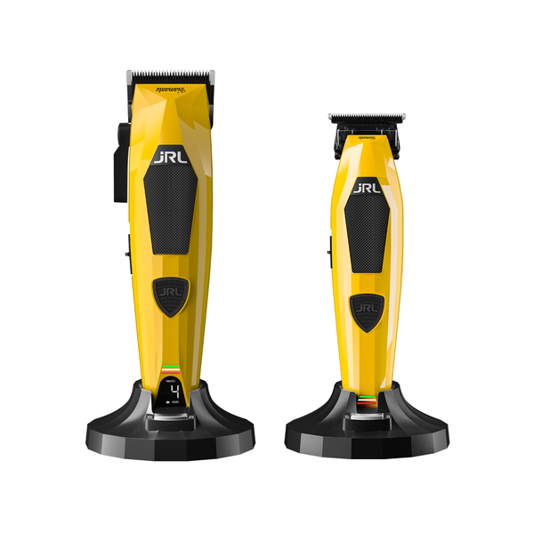 JRL Diamante  Collection: Clipper + Trimmer Set (Yellow)