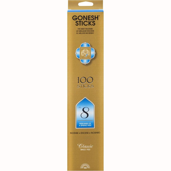 Gonesh Stick Classic 8 Spring Mist 100 Pc