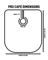 ILLUZIEN Premium Sakura Pro Barber Cape
