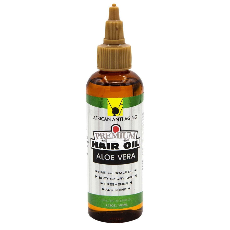 African Anti Aging Premium Hair Oil Alovera 3.38 Oz