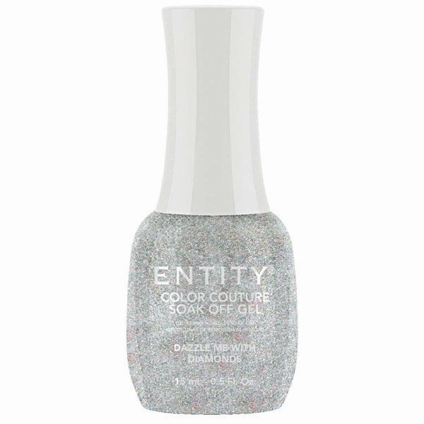 Entity Color Couture Soak Off Gel Dazzle Me With Diamonds 0.5 Fl Oz