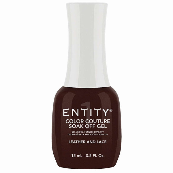 Entity Color Couture Soak Off Gel Leather And Lace 0.5 Fl Oz