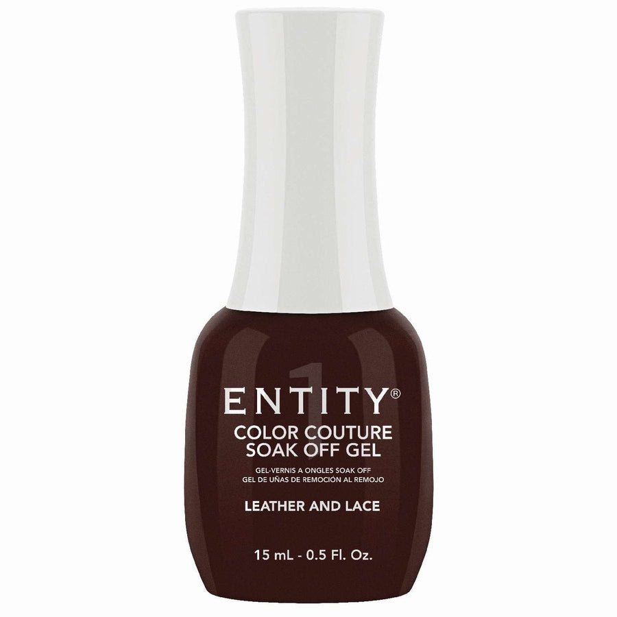 Entity Color Couture Soak Off Gel Leather And Lace 0.5 Fl Oz