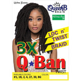Synthetic Queen B 3X Q-Ban Twist Color #1