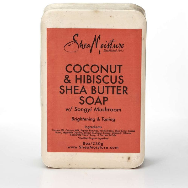 Shea Moisture Coconut  Hibiscus Soap 8 Oz