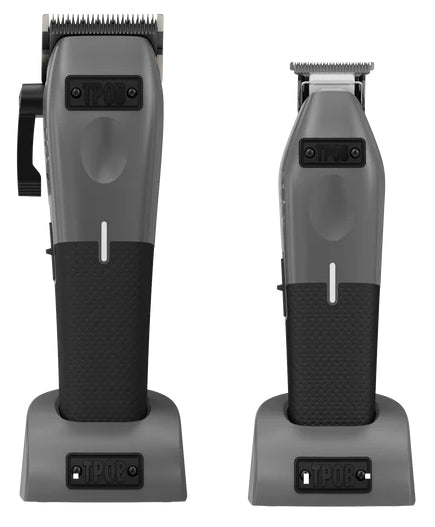 TPOB Play Gun Metal Grey Clipper Trimmer Bundle