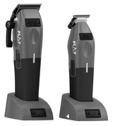 TPOB Play Gun Metal Grey Clipper Trimmer Bundle
