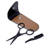 Black Ice Beard & Mustache Grooming Set