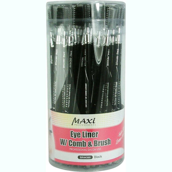 Brittny Eyeliner W Comb  Brush  Black