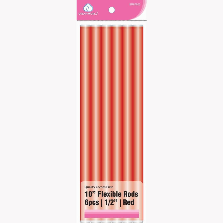 Brittny Rod Flex 10 Red 6Ct - 0.5